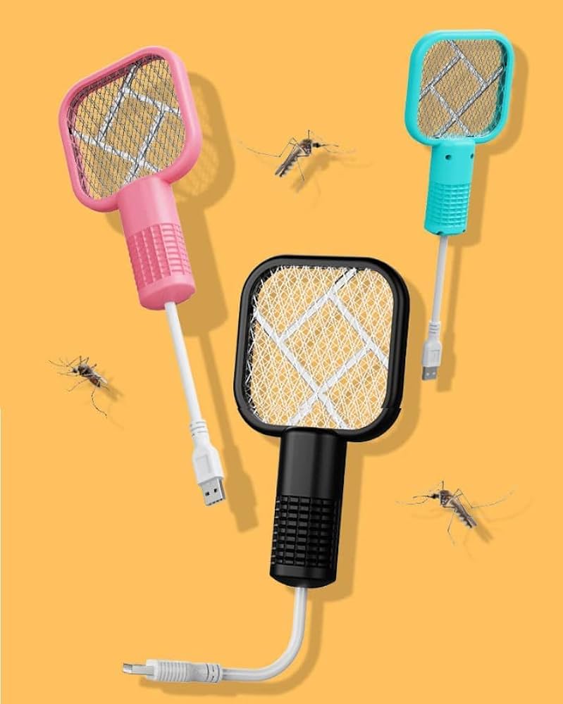 Mini mosquito killer racket rechargeable